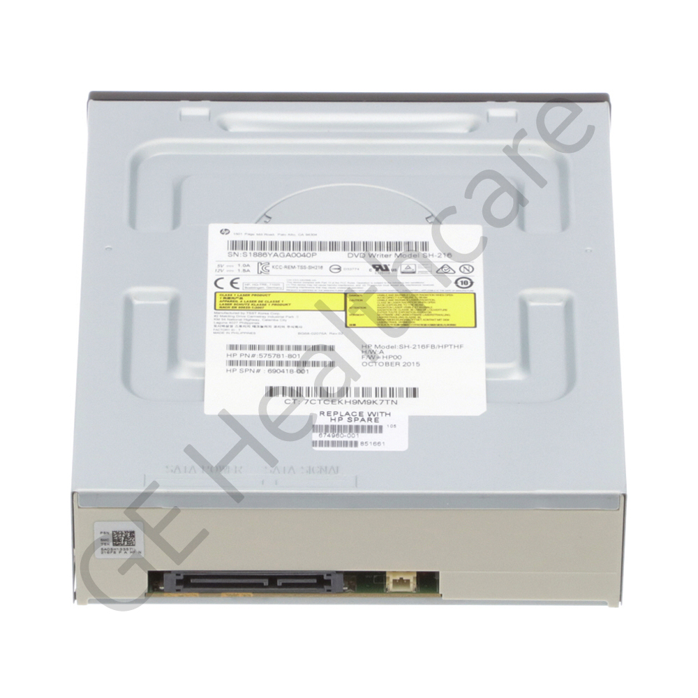 5.25" SATA DVD-RW Multi Drive 5473741-29 5.25" SATA DVD-RW Multi Drive 5473741-29